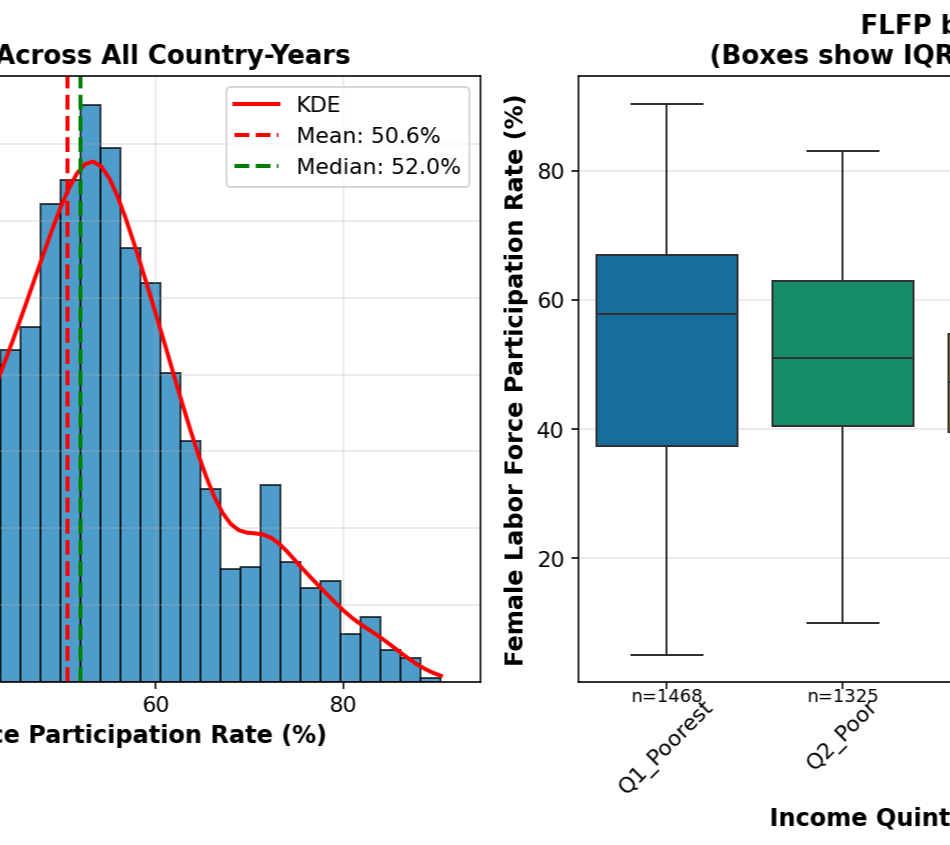 Female Labor Force Participation scatter plot